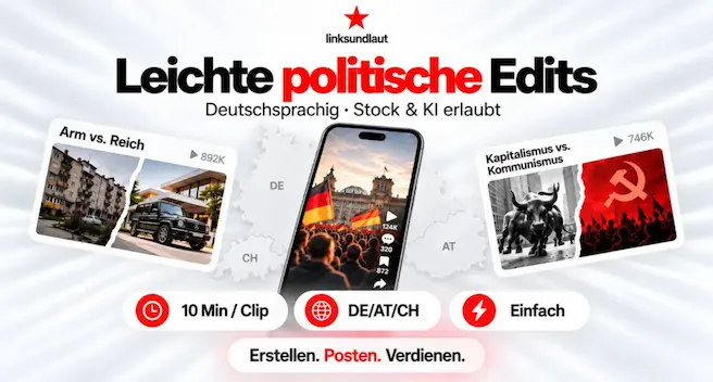 linksundlaut, Viral Edit Campaign