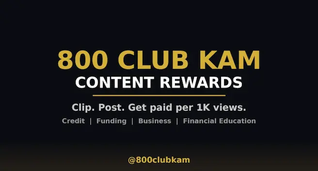 800 Club Kam Content Rewards