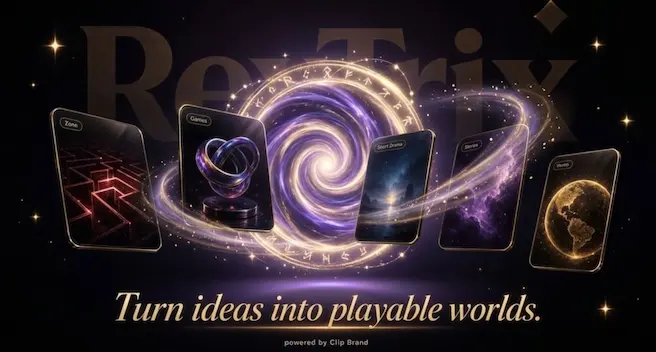 Rextrix, AI-generated Games & Stories