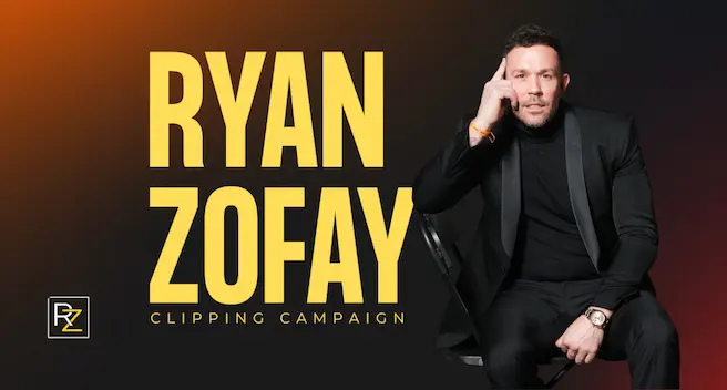 Ryan Zofay, Clipping Campaign 01
