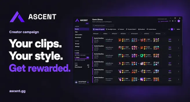 Ascent Competitive Gaming UGC