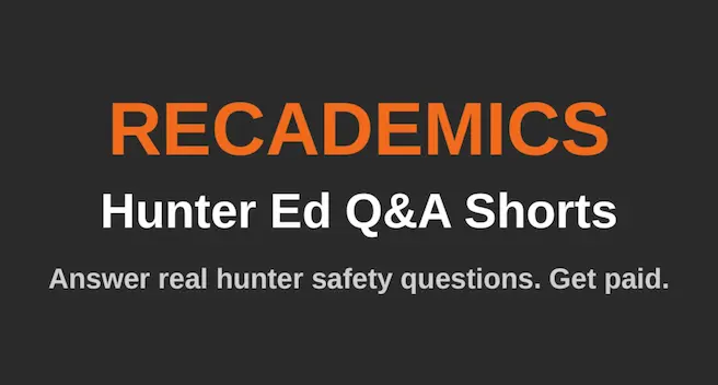 Recademics Hunter Ed Q&A, YouTube
