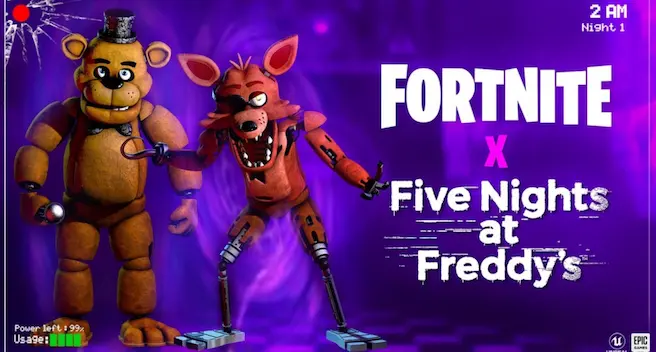 FORTNITE FIVE NIGHTS AT FREDDY'S [TIKTOKS]