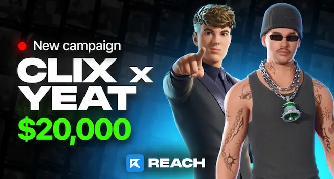 $20,000 Clix x Yeat Clipping Campaign