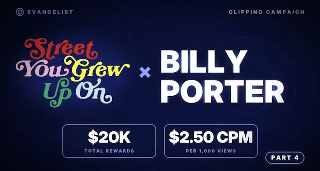 Billy Porter Podcast Clipping Campaign