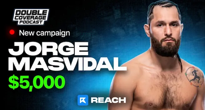 $5,000 Jorge Masvidal x Double Coverage Campaign