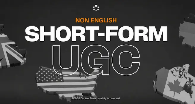 Content Rewards UGC [Non-English]