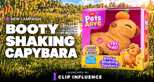 Booty Shaking Capybara Clipping