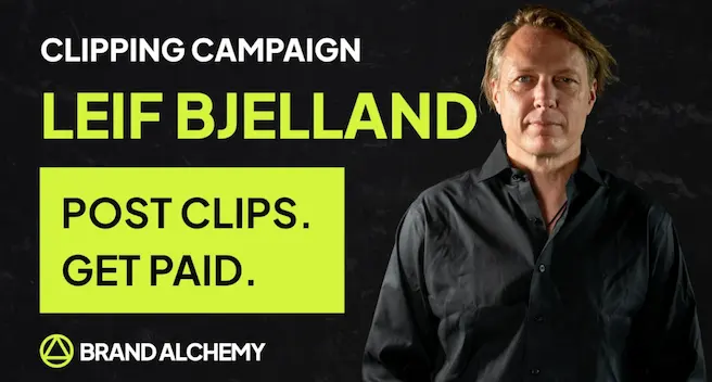 Leif Bjelland, September Clipping Campaign