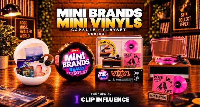 Mini Brand Vinyl Cafe Event Clipping Campaign