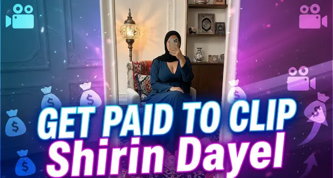 VIRAL INSTA TIKTOK SHIRIN DAYEL CLIPPING I 1000$ I $1 CPM