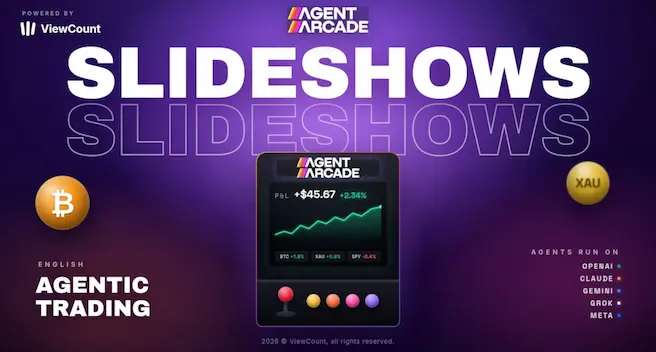 Agent Arcade Slideshows