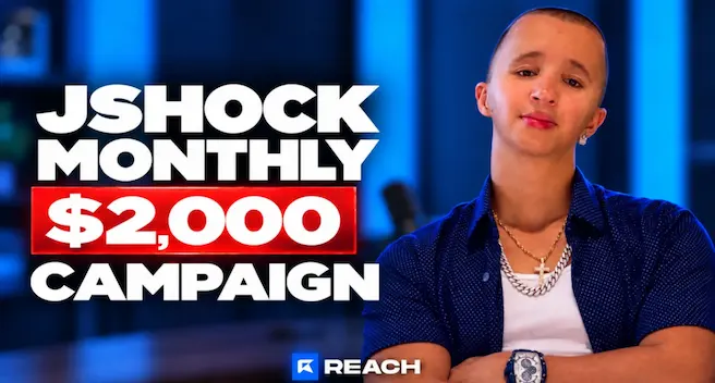 $2,000 JShock Clipping Campaign