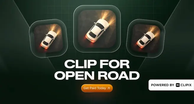 Open Road Clipping