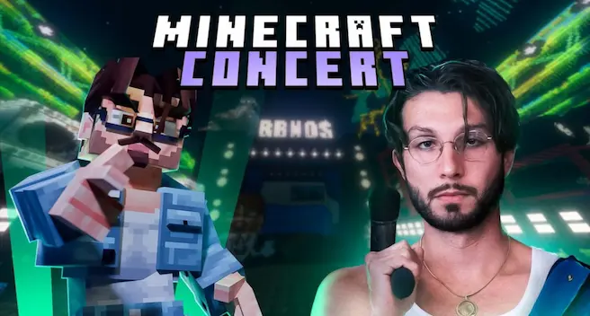 bbno$, Minecraft Concert Clips
