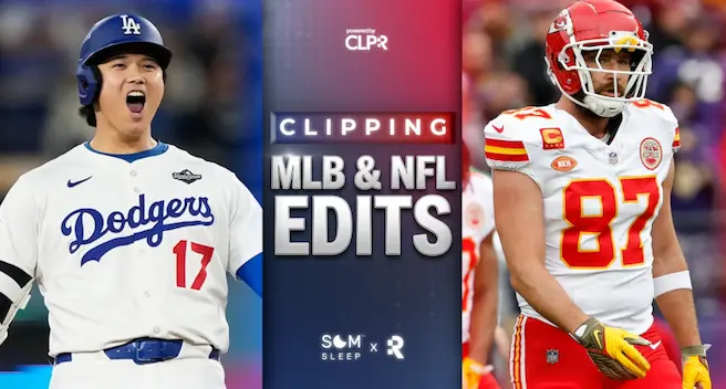 NFL & MLB Edits, SomSleep x CLPR Media