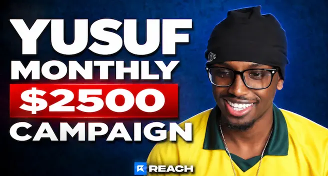 $2,500 Yusuf7n Clipping Campaign