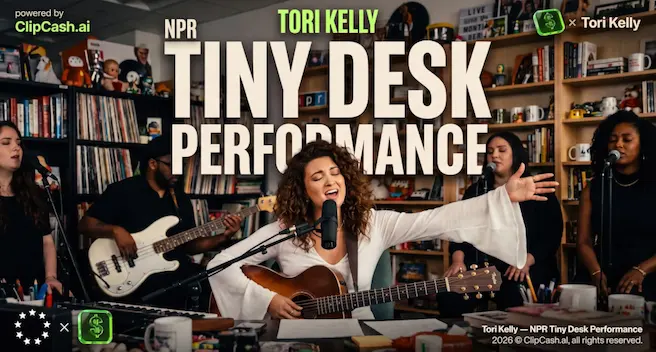 Tori Kelly, NPR Tiny Desk Performance, Repo Edits