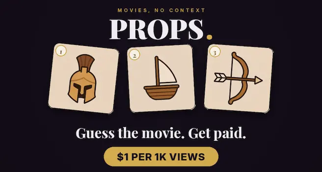 Props UGC, Guess the Movie Game