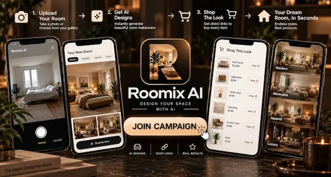 Roomix AI, UGC Content Creation