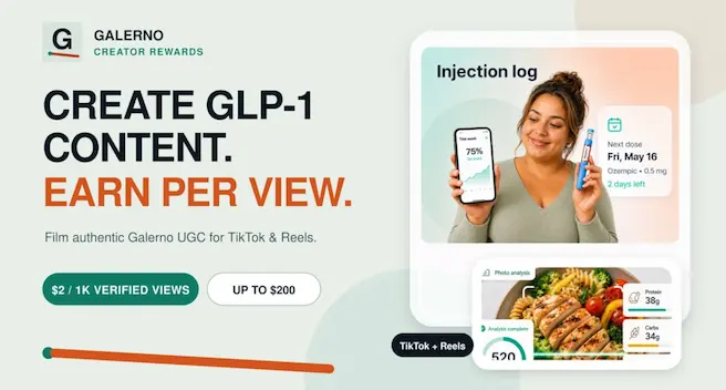 Galerno GLP-1 Creator Campaign