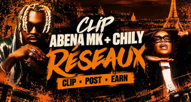 Clip for 'Réseaux' by Abena MK and Chily