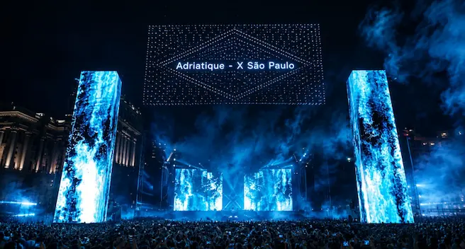 Adriatique, X São Paulo Sold-Out Show Clips