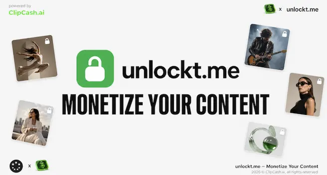 Unlockt.me, Monetize Your Content, Content Repo + CTA Edits