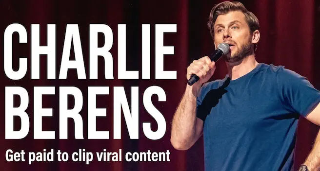 Charlie Berens: Get paid 1$ per 1000 views