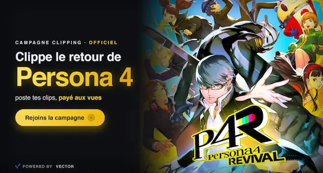 Persona 4 Revival, FR (officiel)