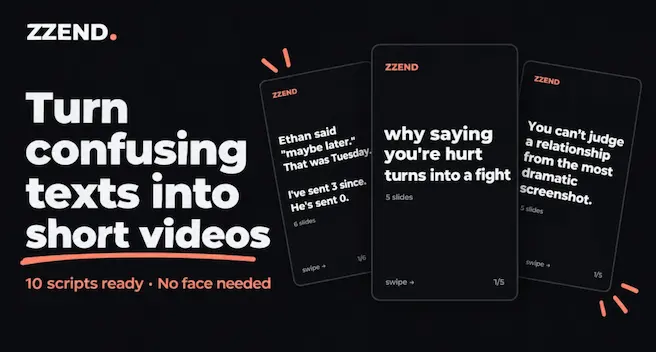 ZZEND Texting Stories