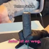 Jede Nadel und Farbe hat eine andere Charakteristik. Wie immer ist at 0:10