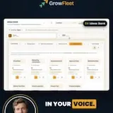 GrowFleet app walkthrough for daily post ideas at 0:10