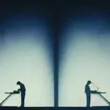 Madeon tour stage lights and crowd at 0:01