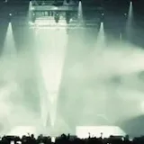 Madeon tour stage lights and crowd at 0:24