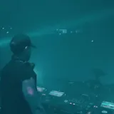 Ben Nicky live set with lasers and crowd at 0:01