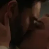 Olive and Adam kiss in The Love Hypothesis clip at 0:18