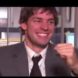 Crying woman close-up then smiling man at 0:06