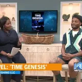 Morning show introduces sci-fi author Allen Perkins at 0:19