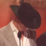 Parker McCollum Album of the Year acceptance speech at 0:24