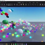 Roblox AI builds bouncing ball system at 1:01