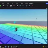 Superbullet AI turns gray Roblox baseplate colorful at 1:10