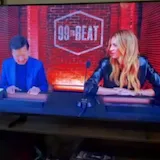 Phone films TV playing 99 to Beat at 0:18