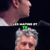 Two speakers clash over whether a wife not saying bonjour counts as at 0:01
