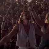 JADE performs Angel of My Dreams at Glastonbury and pulls the crowd into at 0:37