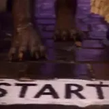 Halloween monsters race for the lead in a DonBet ad pitching a €10,000 at 0:01