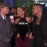 Santos Bravos Latin Billboards 2025 vs 2026 meme at 0:01