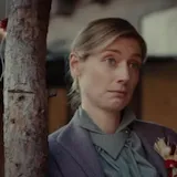 A fisherwoman asks to have a husband made for her in the Wicker trailer at 0:36